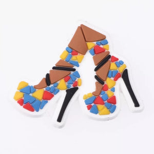 Charm04k Checkered shoes
